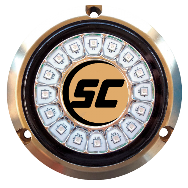 Shadow Caster SCR-16 Bronze Surface Mount Underwater LED Light