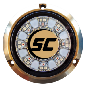 Shadow Caster SCR-24 Bronze Surface Mount Underwater LED Light